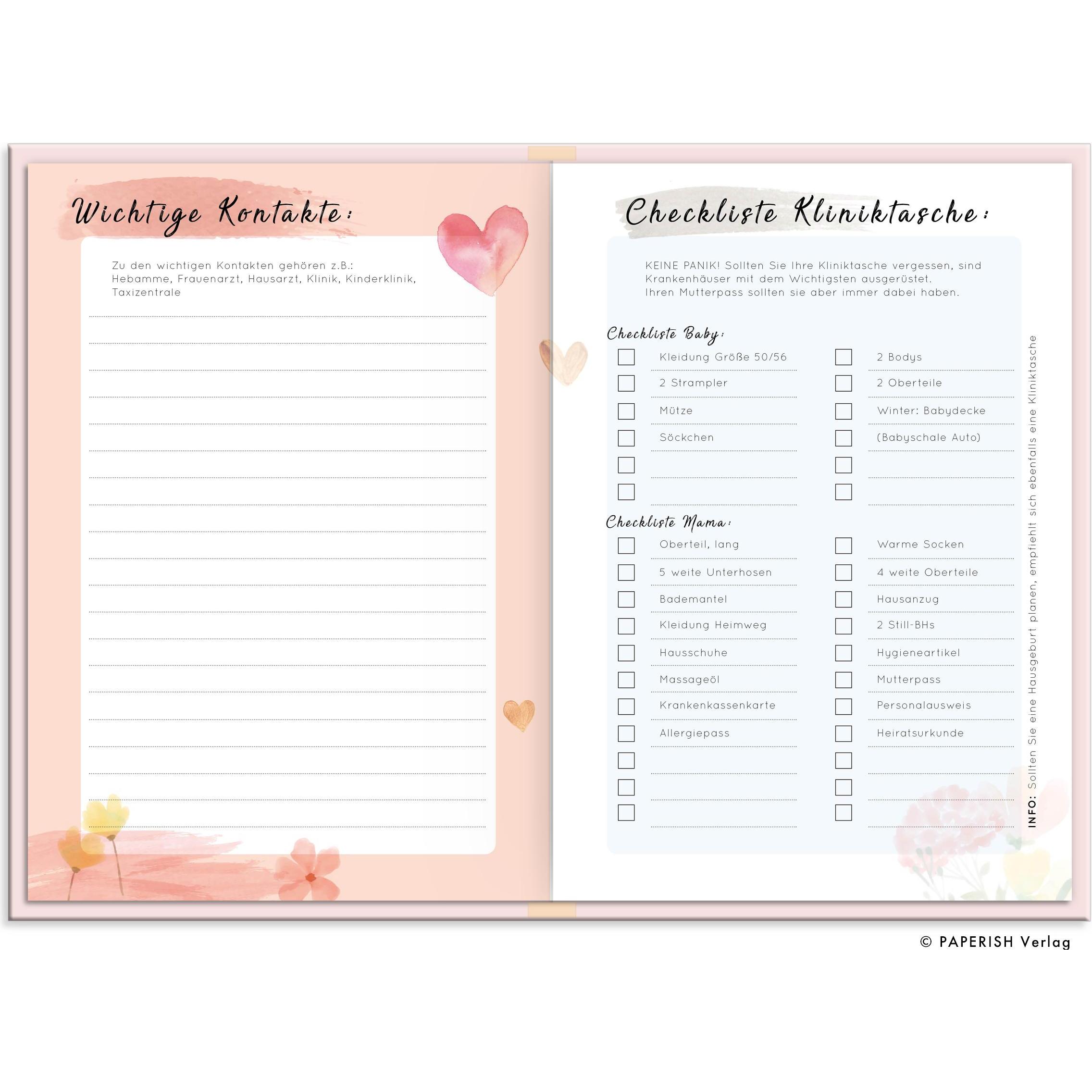 Thumbnail - My Baby - Tagebuch für die Schwangerschaft, Belletristik von Pia Loewe