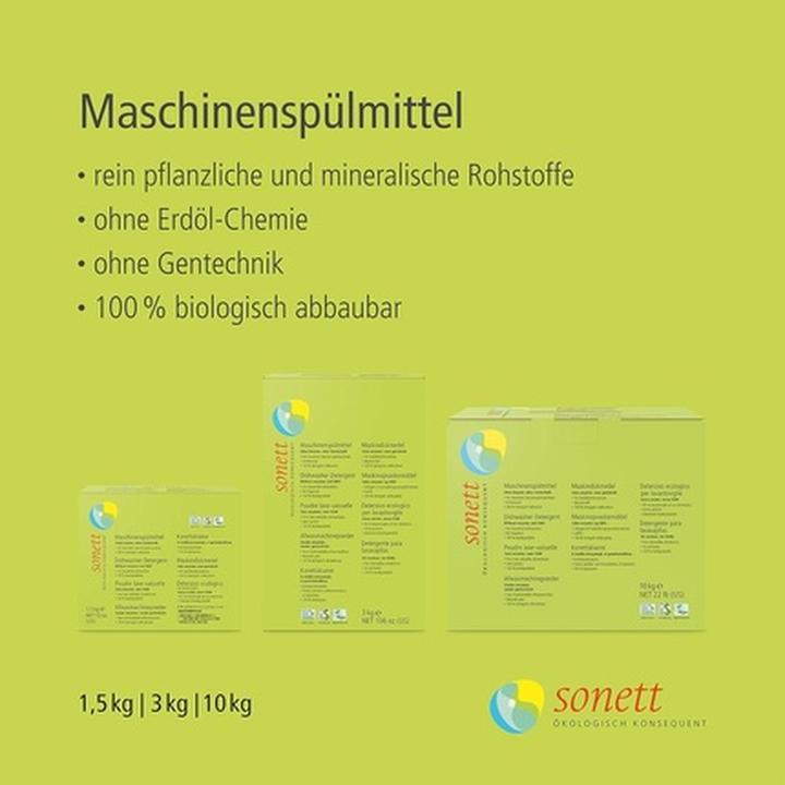 Actual product image Sonett Machine dishwashing detergent (Powder)