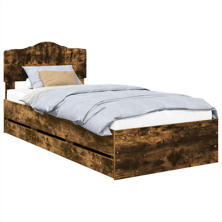 Produktbild vidaXL Modernes Bett (100 x 200 cm)