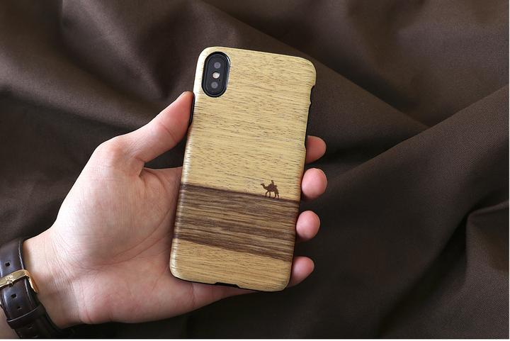 Immagine prodotto Man&Wood Custodia per smartphone iPhone X/XS terra nera (Apple iPhone X)