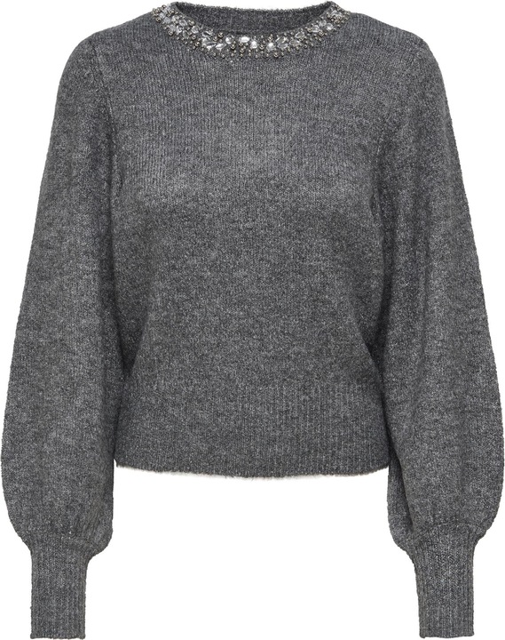 Only Ballonärmel Strickpullover