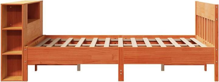 Image du produit vidaXL Bett mit Regal (135 x 190 cm)