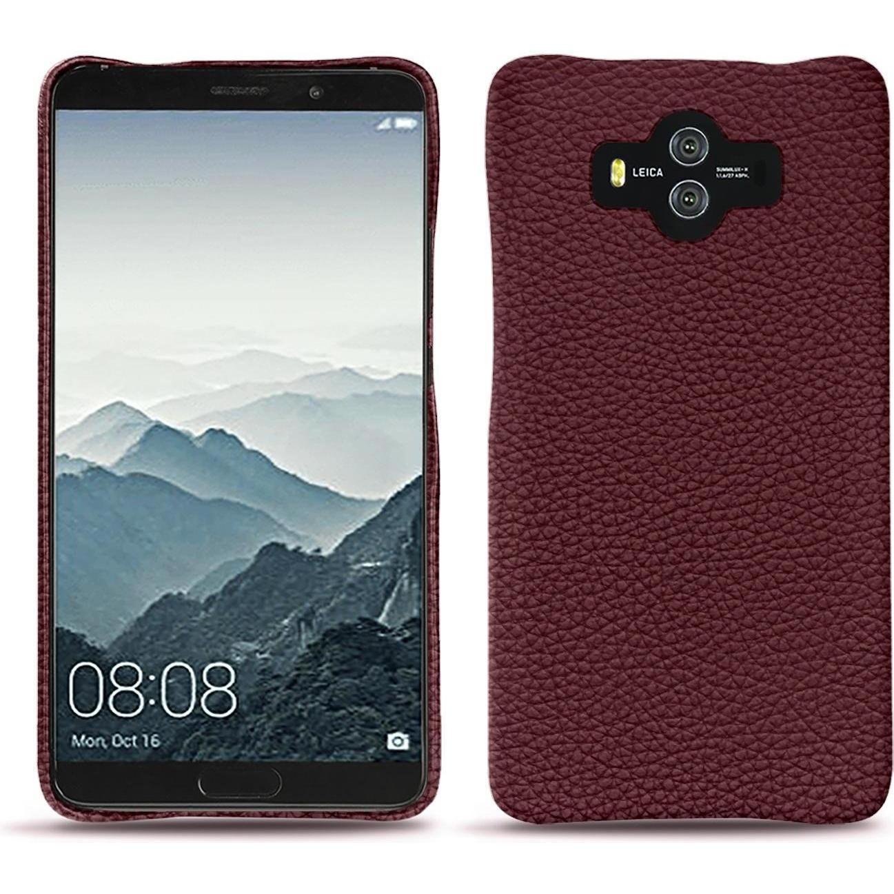Thumbnail - Noreve Lederschutzhülle (Huawei Mate 10), Smartphone Hülle, Violett