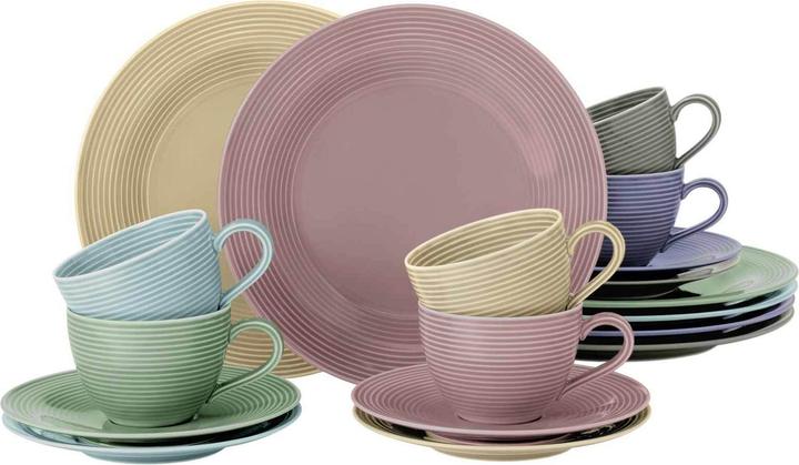 Actual product image Seltmann Beat Color Glaze Kaffeeservice (18 pcs.)