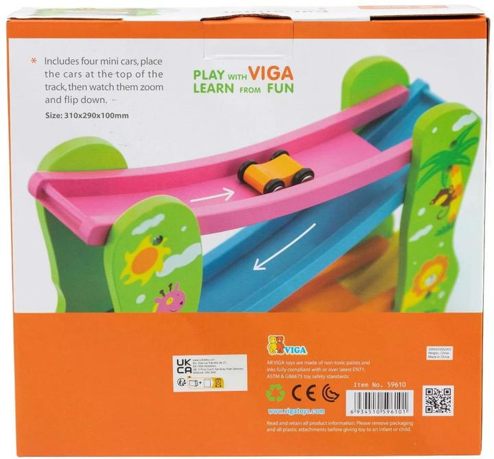 Immagine prodotto Viga Toys Giungla di scivolo per auto