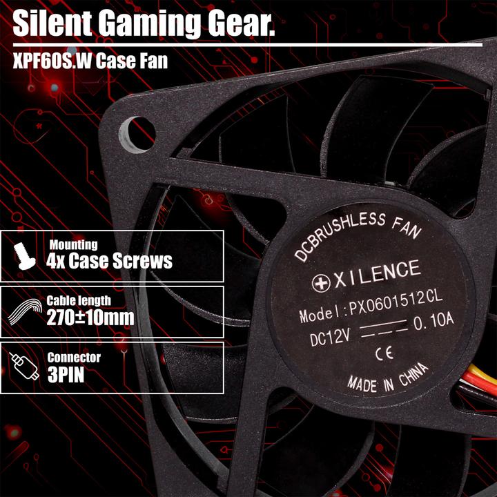 Produktbild Xilence XPF60S.W (60 mm)