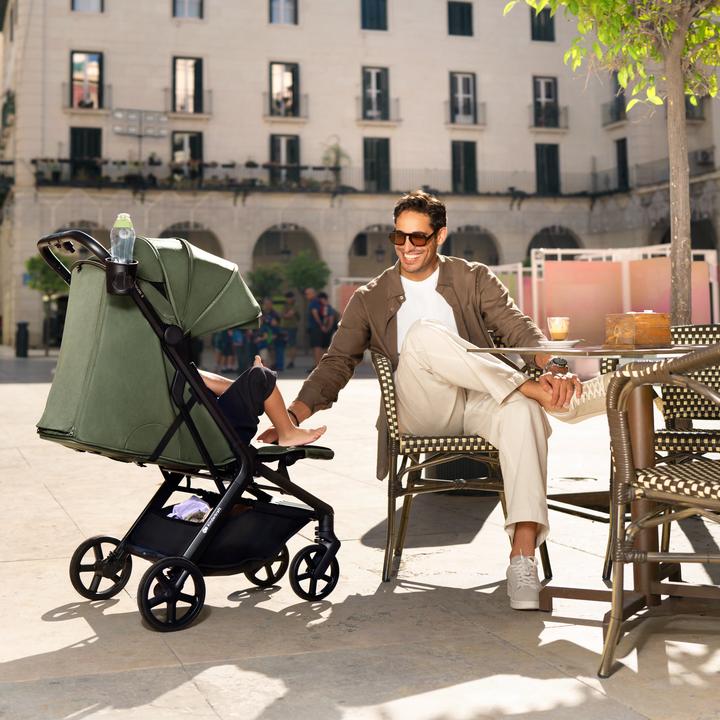 Produktbild KinderKraft Compact Stroller NUBI 3 green