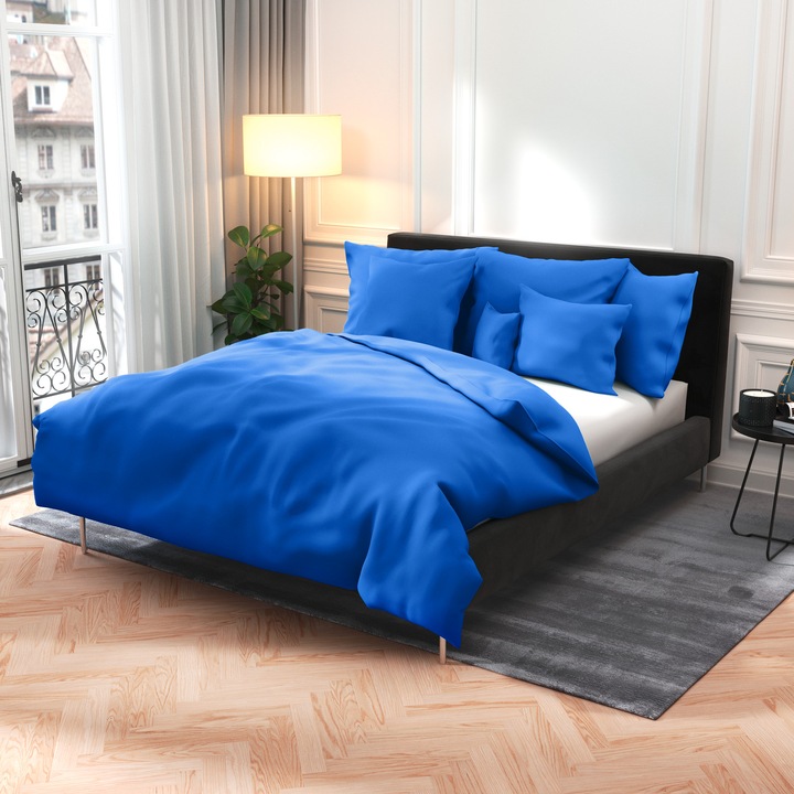 Immagine prodotto Lotus Bettwaren Uni satinato (Copripiumino, 240 x 240 cm)