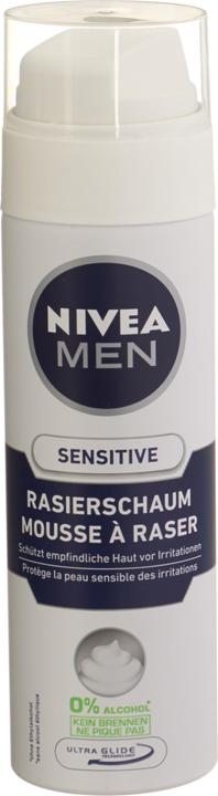 Immagine prodotto NIVEA Sensitive Rasierschaum (200 ml, Schiuma da barba)