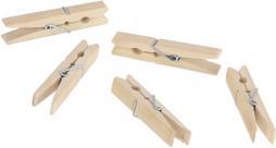Produktbild 60er-Packung Wäscheklammern aus Bambus