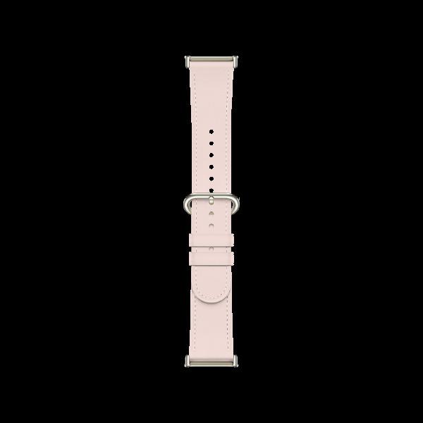 Actual product image Xiaomi Strap Leather Quick Release Strap | Apricot Pink (Leather, Stainless steel)