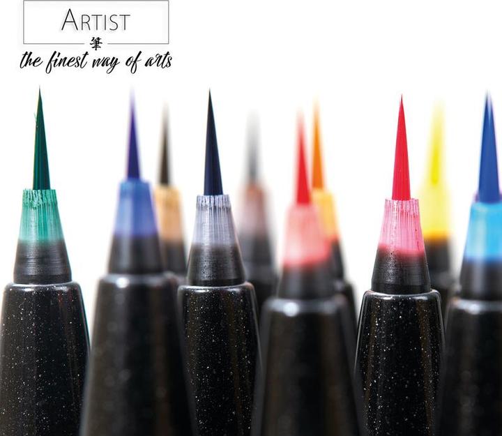 Produktbild Pentel Sign Pen Brush Artist (Ocker, 1 x)