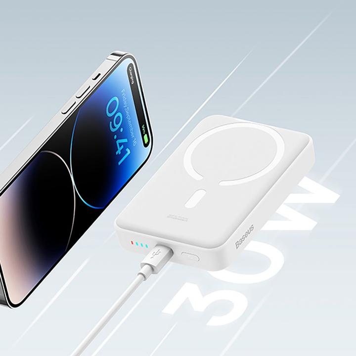 Immagine prodotto Baseus Magnetic Wireless Powerbank (10000 mAh, 30 W, 23.10 Wh)