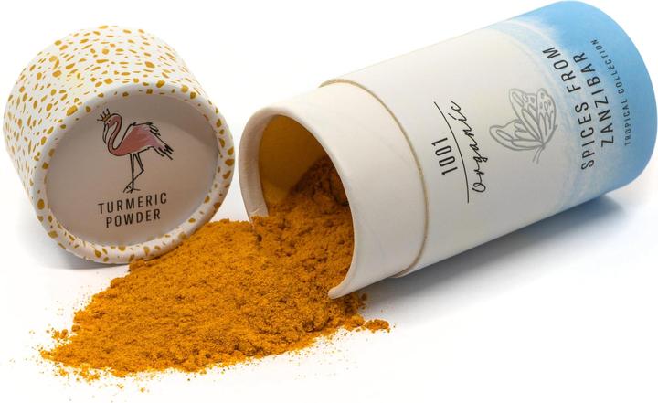 Actual product image 1001 Organic Tumeric Powder (45 g)