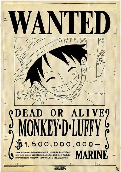 Actual product image GB Eye One Piece - Monkey D. Luffy (66 x 46 cm)