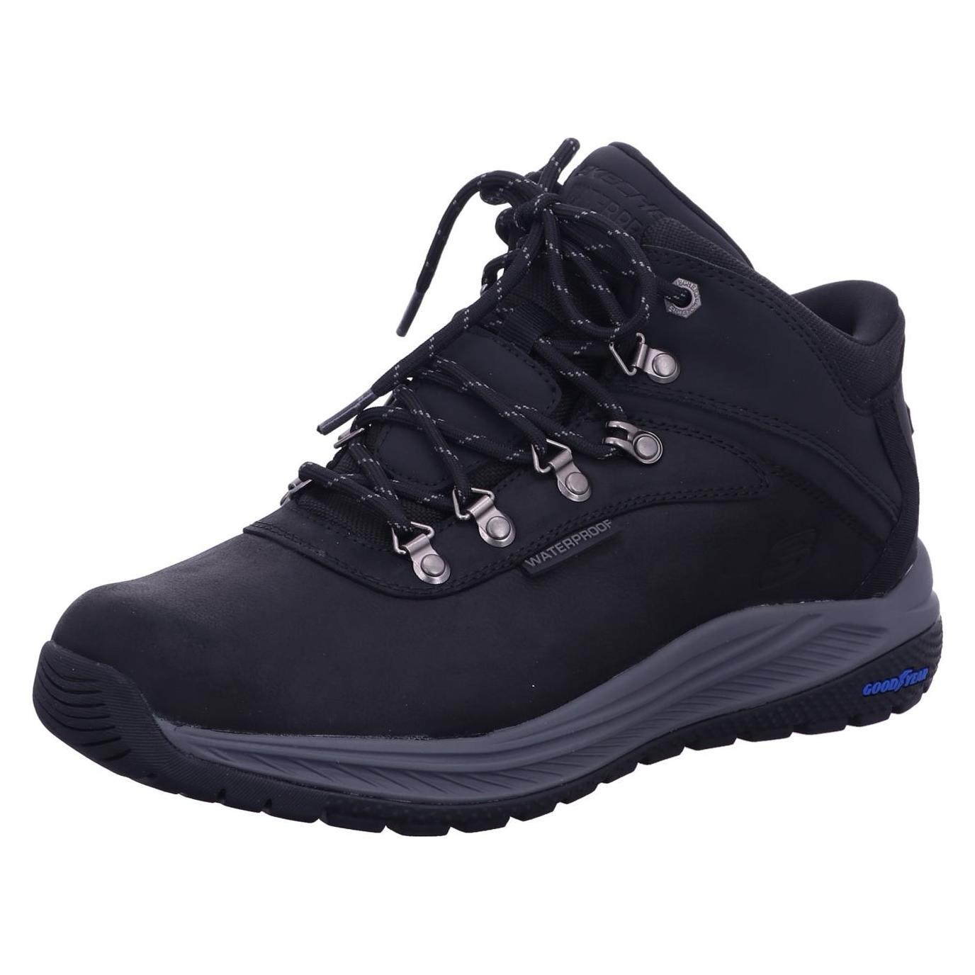Skechers, Herren, Boots + Stiefel, Meroe - Pikeman, Schwarz, (40)