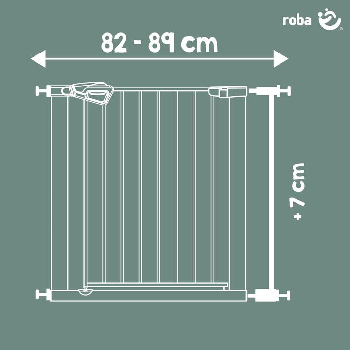 Produktbild Roba Anbauteil Metall 7 cm
