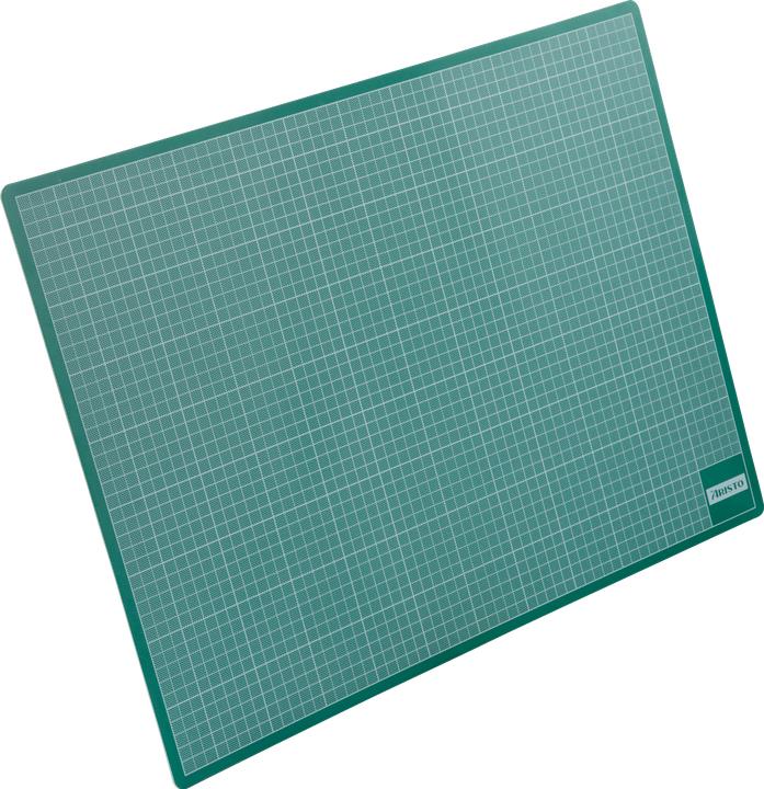 Produktbild Aristo Schneidunterlage 45x60 grünsw (45 x 60 cm)