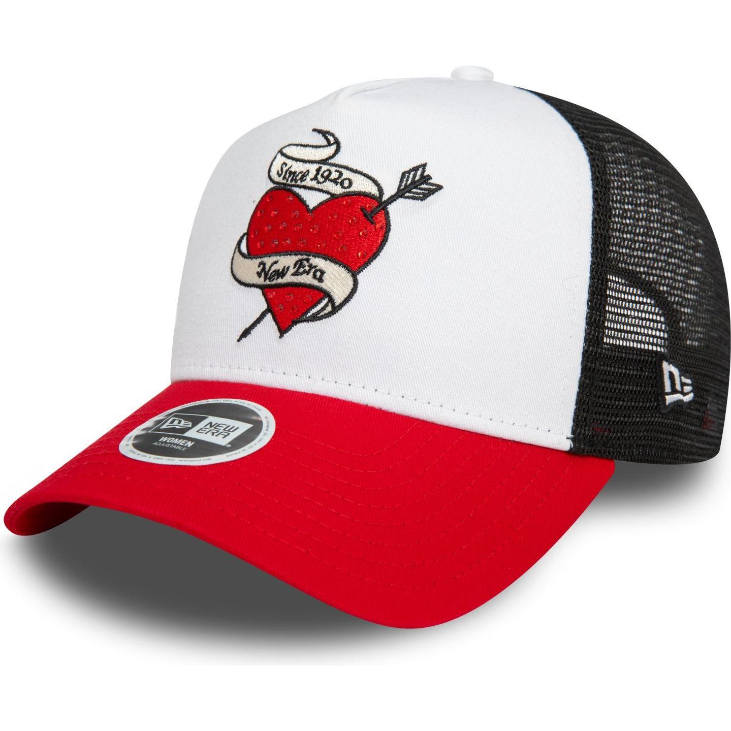 New Era, Damen, Cap, Aframe Trucker Rhinestone, Schwarz