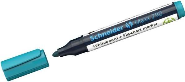 Image du produit Schneider Marqueur pour tableaux blancs Maxx 290 rechargeable 2-3mm turquoise (1x)