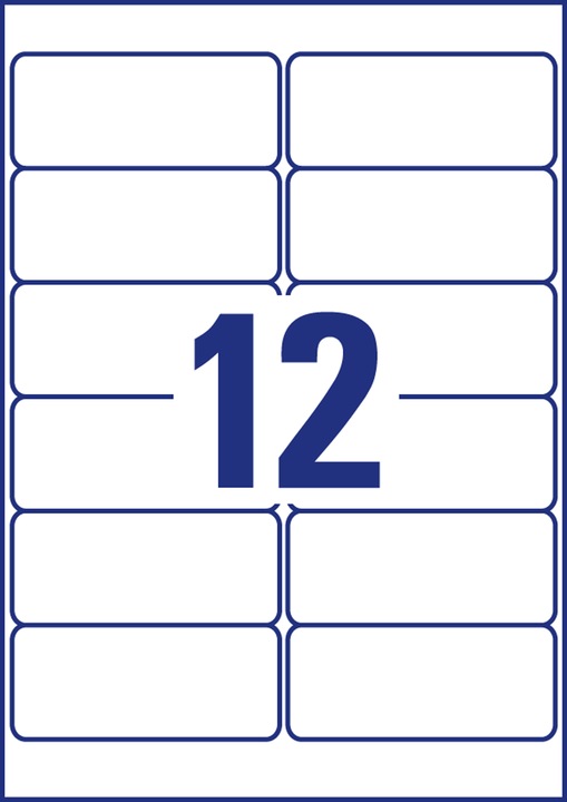 Actual product image Avery Recycling address labels