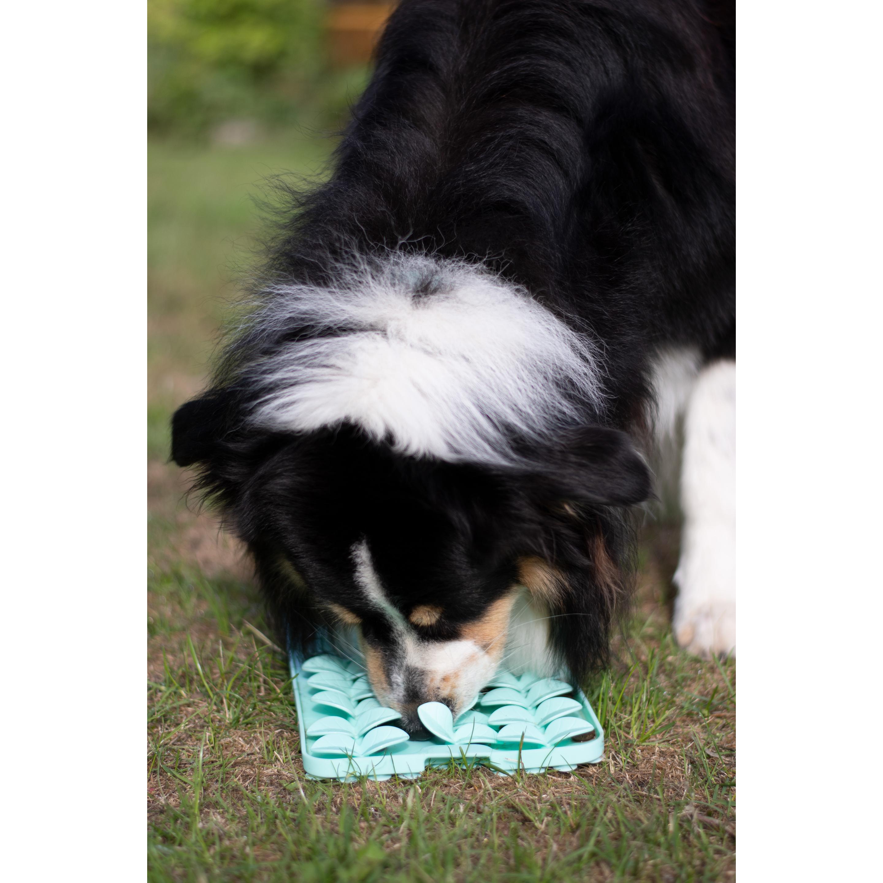 Thumbnail - Confetti dogs Leaf Pattern Lick Mat 38 x 20 x 2 cm - (PBL6638S), Futternapf