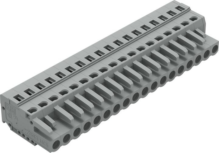 Actual product image Wago Female connector Grey 231-118/026-000 Contents: 25 pcs (231-118/026-000)