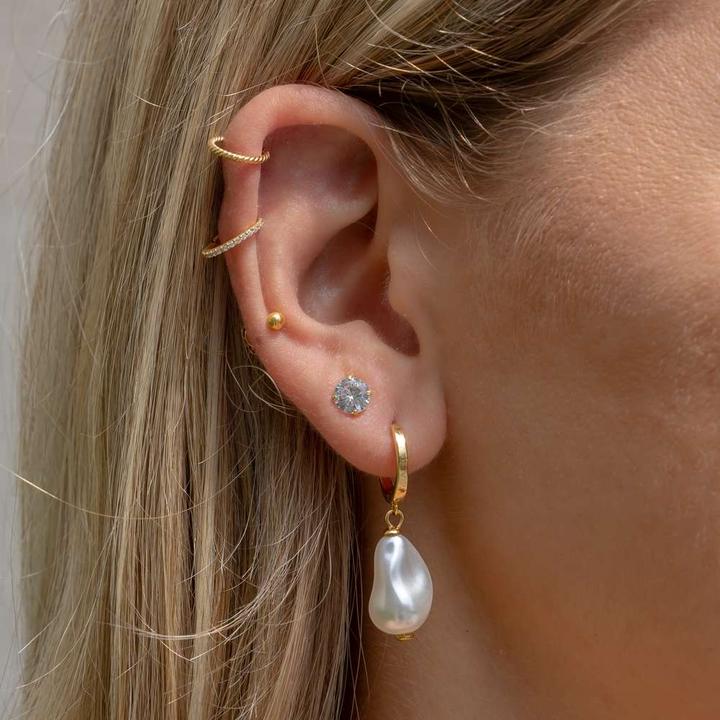 Produktbild Bijouteria Ohrpiercing (Edelstahl, PVD Beschichtung)