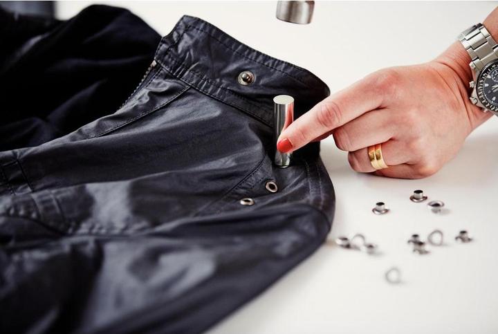 Produktbild Rapid Ösen mit Ring 10x21mm 25 Stück + Einschlagwerkzeug