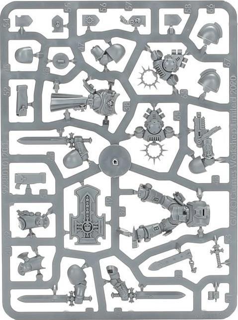 Actual product image Games Workshop Space Marines - Bladeguard Veterans (Plastic)