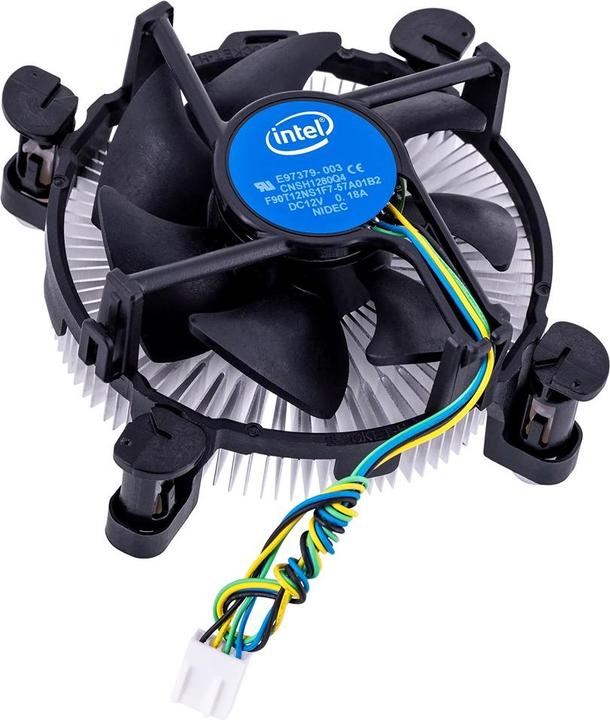 Produktbild Intel E97379-003 Computerkühlsystem Prozessor Luftkühlung Aluminium Schwarz