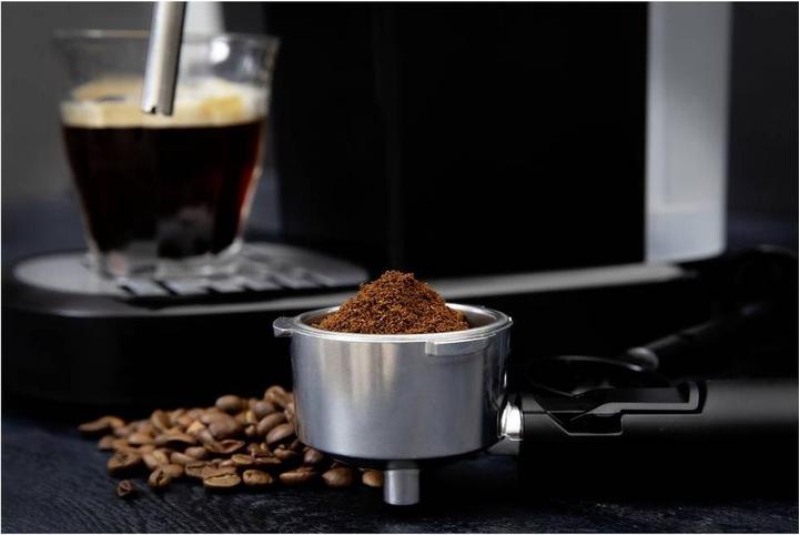 Produktbild Gastronoma -Kolbenmaschine - Espresso -Kaffeemaschine mit gemahlenen Bohnen und Milchfrother - 18110