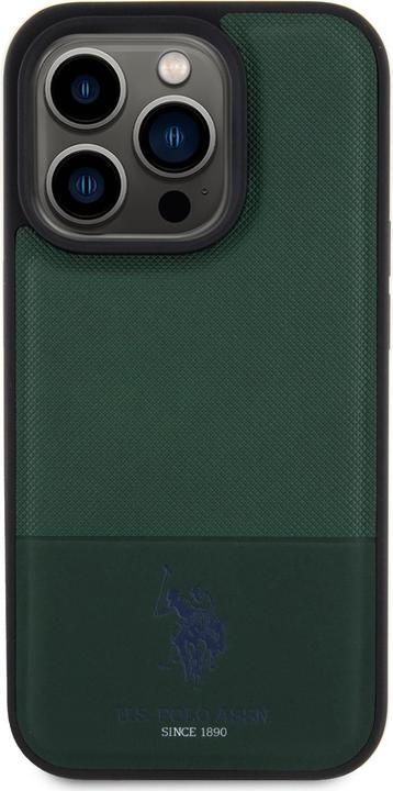 Produktbild U.S. Polo Leather Gripstand Case for iPhone 15 Pro Max (Apple iPhone 15 Pro Max)