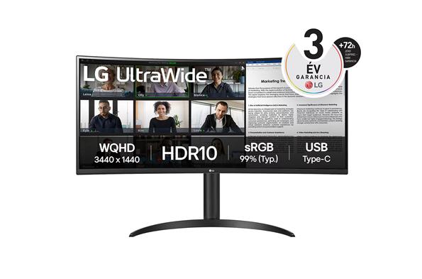 Immagine prodotto LG 34WR55QK-B (3440 x 1440 pixel, 34")
