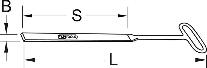 Produktbild KS Tools BRONZEplus Flanschmesser rund 690 mm (30 mm)