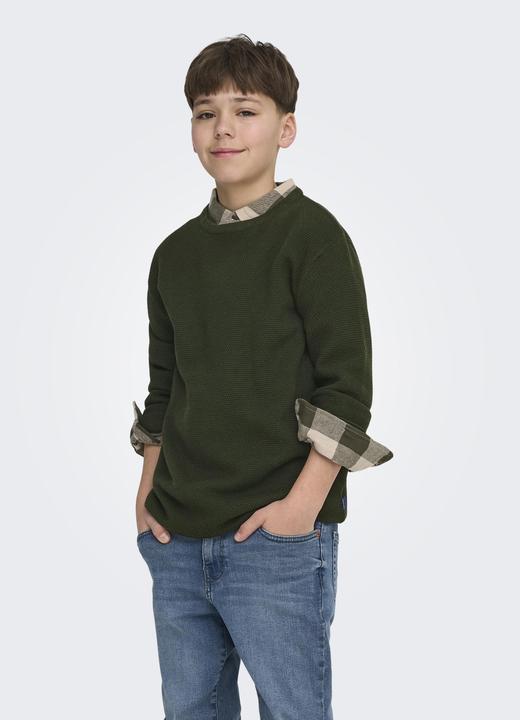 Produktbild Only & Sons Osjpanter Reg Crew Knit Noos (146, 152)