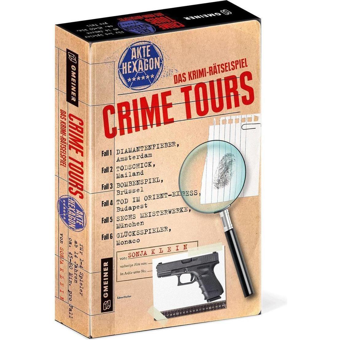 Gmeiner Crime Tours - Akte Hexagon (Deutsch)