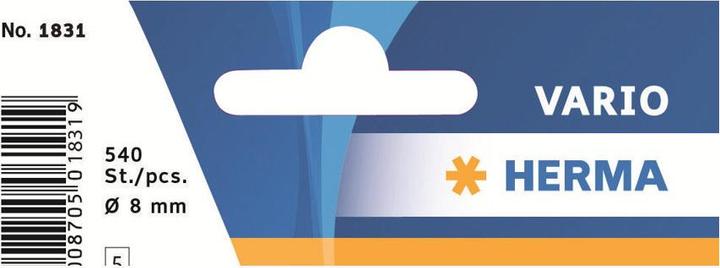 Actual product image HERMA Marking points