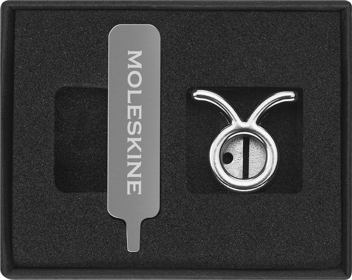 Image du produit Moleskine Pins Taurus Silver (Non contraignant)