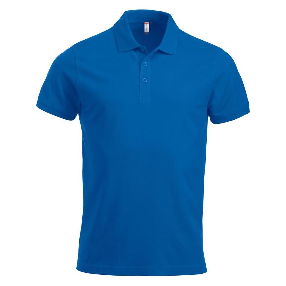 Clique, Herren, Shirts, Polo-Shirt, Blau, (5XL)