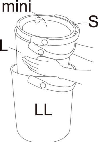 Image du produit Omnioutil seau (1 x, Ø 31.5 x 34 cm)