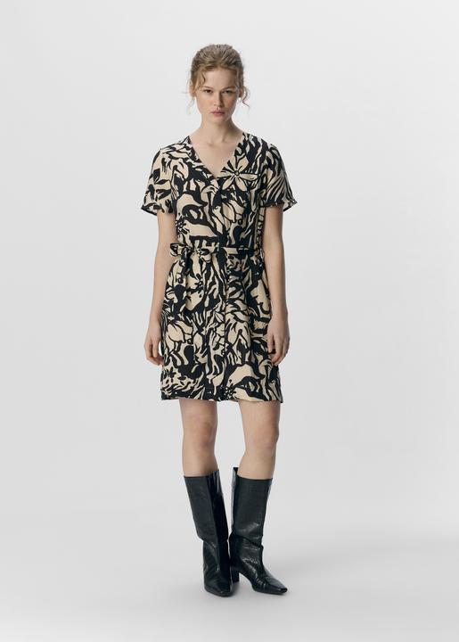 Produktbild Object V-Ausschnitt Minikleid (40)