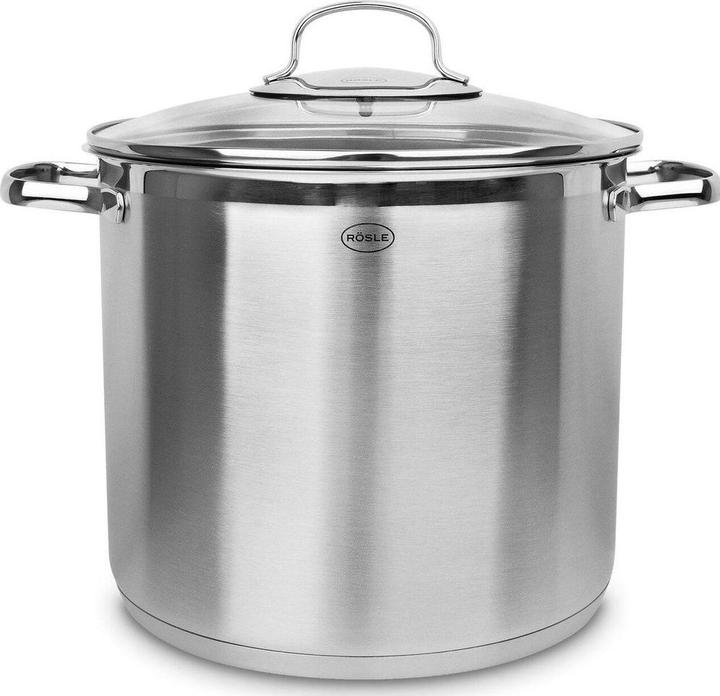 Actual product image Rösle Partytopf mit Deckel (24 cm, Pot, Stainless steel)