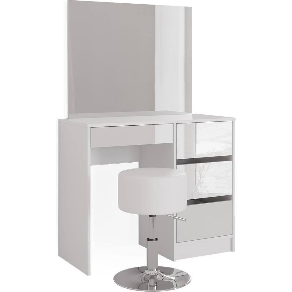Vicco, Schminktisch, Sherry mit Hocker (90 x 75 x 40 cm)