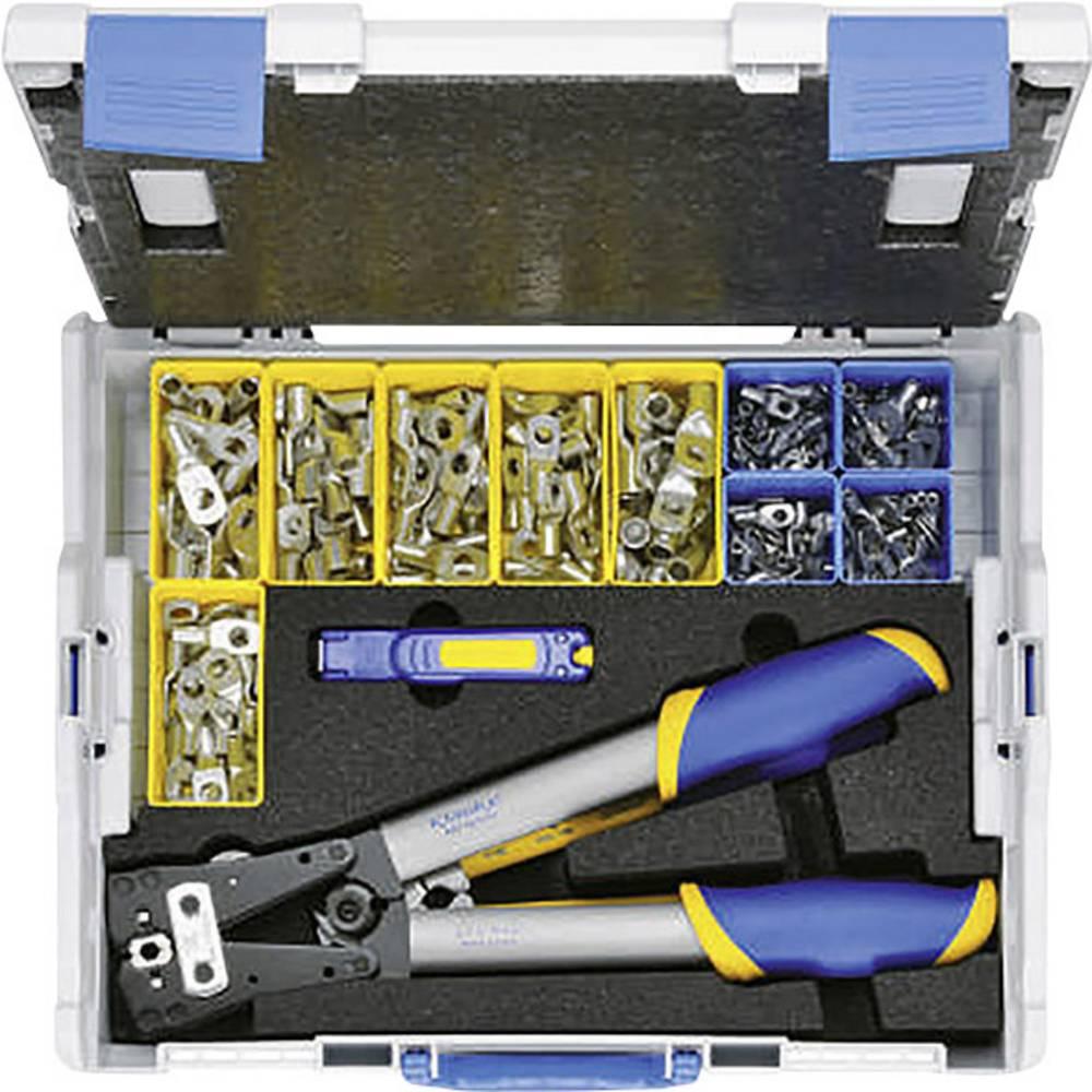 Klauke, Zange, Crimpzangen-Set 223teilig Rohrkabelschuh (390 mm)