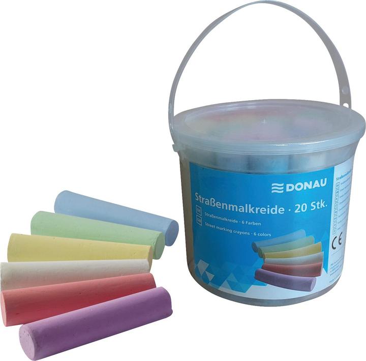 Donau Strassenmalkreide im Eimer (20x)