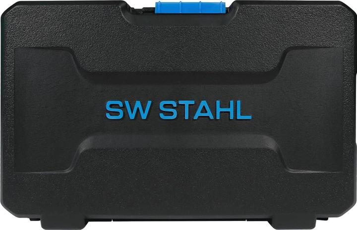 Actual product image SW-Stahl 07748L Socket spanner set 1/4" inch hexagon I Tool case 48-piece I Ratchet box small