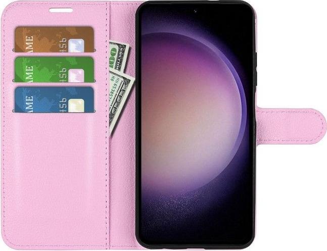 Produktbild MU Classic Litchi Leder Bookcover Series (Samsung Galaxy S23 FE)