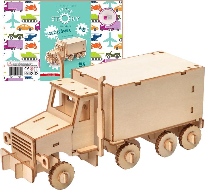 Produktbild Nice Idea Holzuzzle Model 3D - LKW
