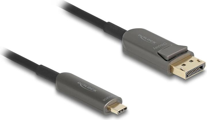 Produktbild Delock Aktives Optisches Kabel USB Type-C zu DisplayPort 8K (20 m)